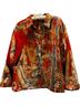 Chico's 100% Polyester Print Orange Red Long Sleeve T-Shirt Size XL - photo 1