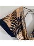 FARM Rio 100% Viscose 91% Viscose 9% Elastane Floral Brown Bodysuit Size M - photo 4