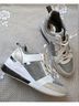 Michael Kors White Silver Wedges Size 7 - photo 5