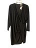 Calvin Klein 96% Polyester 4% Spandex 100% Polyester Black Cocktail Dress Size 20 - photo 1