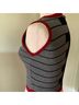 Elhoffer Design Graphic Black Gray Sweater Vest Size XS - photo 6