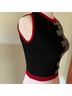 Elhoffer Design Graphic Black Gray Sweater Vest Size XS - photo 7