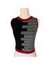 Elhoffer Design Graphic Black Gray Sweater Vest Size XS - photo 1