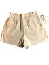 OAT 100% Cotton Solid White Ivory Shorts Size XL - photo 1