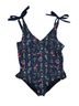 Summersalt Floral Blue Green Pink One Piece Swimsuit Size 22 - photo 1