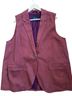 Madewell 100% Linen Red Vest Size XXL - photo 1