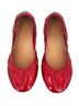 Tieks 100% Patent Leather Red Flats Size 6 - photo 1