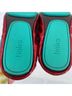 Tieks 100% Patent Leather Red Flats Size 6 - photo 8