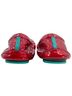 Tieks 100% Patent Leather Red Flats Size 6 - photo 16