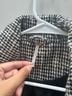 Free People Houndstooth Black White Blazer Size XS - photo 3