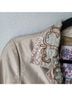 Biya 100% Silk Tan Jacket Size M - photo 4