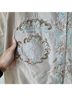 Biya 100% Silk Tan Jacket Size M - photo 6