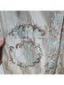 Biya 100% Silk Tan Jacket Size M - photo 16
