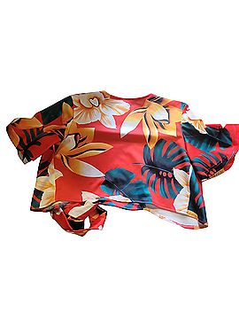 Tropic Sun Short Sleeve Blouse (view 2)