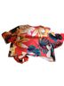 Tropic Sun Tropical Multi Color Red Yellow Short Sleeve Blouse Size L - photo 2