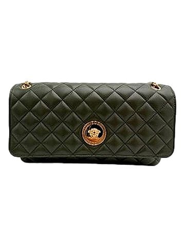 Versace Women's La Medusa Quilted Lambskin Chain Strap Crossbody Bag (view 1)