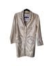Biya 100% Silk Tan Jacket Size M - photo 1