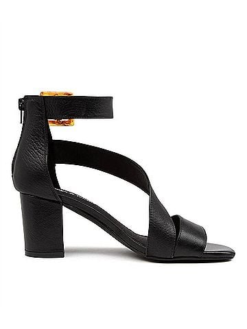 Django & Juliette Women's Pera Leather Heeled Sandals (view 1)