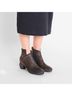 Antelope Black Women's Greta Textured Ankle Boot Size EU 37 - photo 4