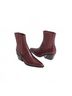 Intentionally Blank Red Women's Hillary Heeled Ankle Boot Size 6 - photo 2