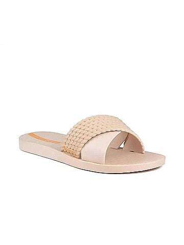 IPanema Women's Street Ii Molded Rattan Criss-Cross Strap Slides (view 1)