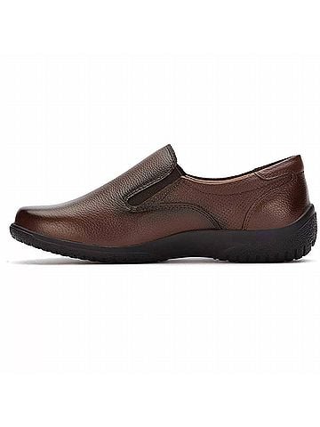 Andrea Women's Leather Comfort Moccasins Shoes (view 2)