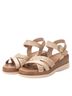 XTI Brown Women's Wedge Sandals Size 9 - photo 4