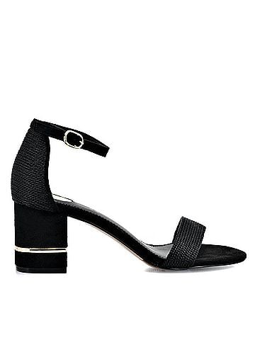 exe Women's Ankle Strap Mid Heel Sandal (view 1)