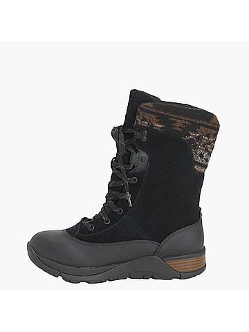Muck Boot Co. Women's Apres Lace Leather Boot (view 2)