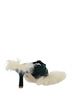 Burberry White Women's Step Post Heel Sandals Size EU 36 - photo 3
