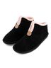 Andrea Black Women's Cozy Slippers Size 5 - photo 4