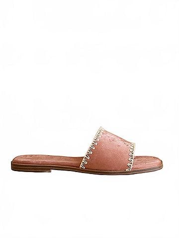 Oasis Society Women's Emmie Border Stitch Summer Sandals (view 1)