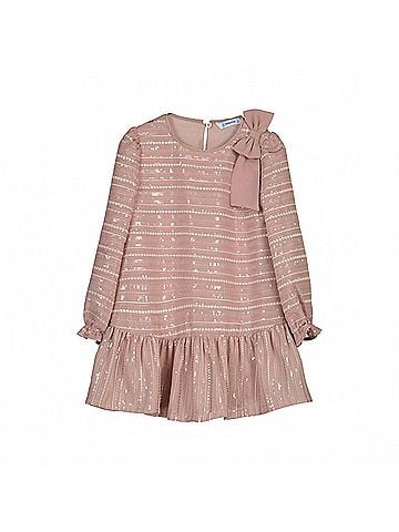 Mayoral Chiffon Sequin Dress (view 1)