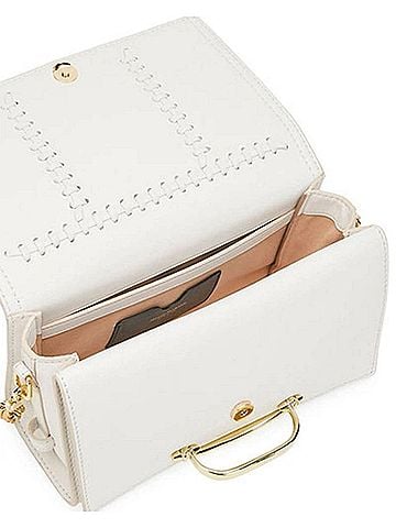 Alexander McQueen Women's Story Whipstitch Leather Shoulder Bag (view 2)