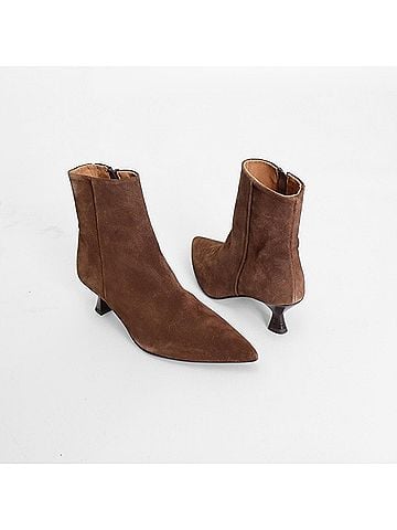 Pavement Women's Wilma Suede Heeled Booties (view 2)
