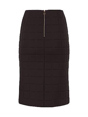 Bottega Veneta Women's Quilted Pencil Skirt (view 2)