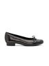 Ara Black Women's Bow Ballet Flat Size 8 1/2 - photo 1