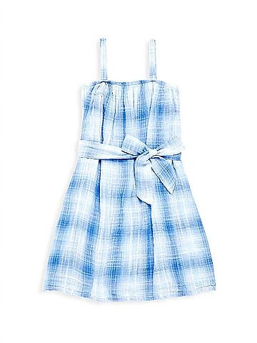 Bella Dahl Plaid Sash Sundress (view 1)