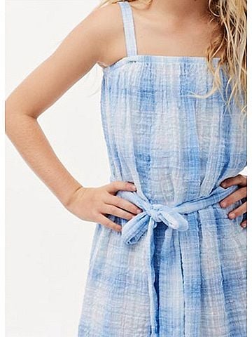 Bella Dahl Plaid Sash Sundress (view 2)