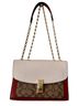 Coach Multi Color Red Brown Ivory Leather Crossbody Bag One size - photo 1