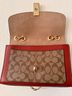 Coach Multi Color Red Brown Ivory Leather Crossbody Bag One size - photo 5