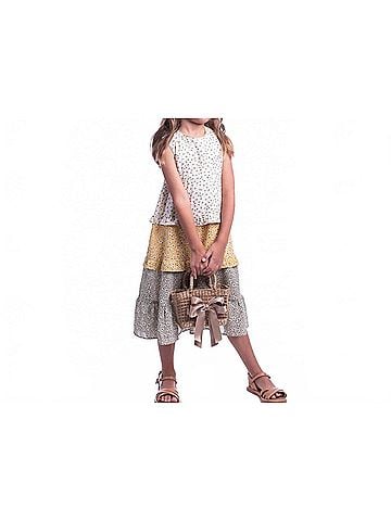 Imoga Girls' Ruby Tiered Dress (view 2)