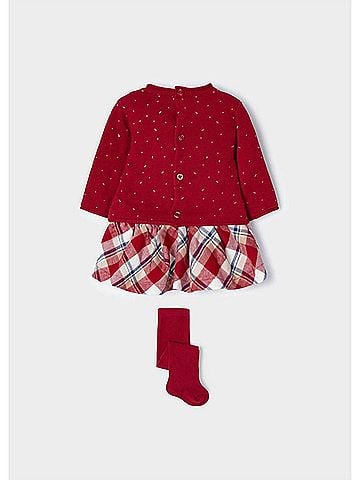 Mayoral Kid's 3Pc Tartan Plaid Knit Set (view 2)