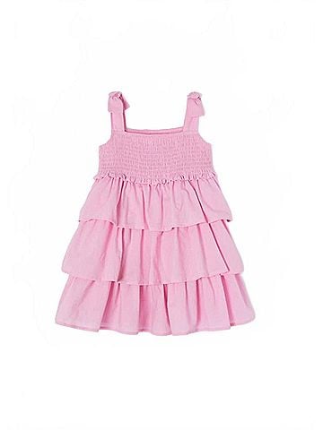 Mayoral Girls' Ruffle Tier Dress (view 1)