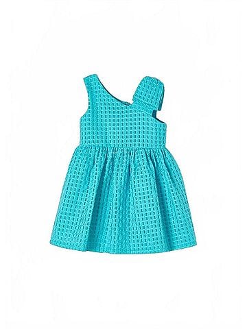 Mayoral Girls' Bow Shoulder Dress (view 1)