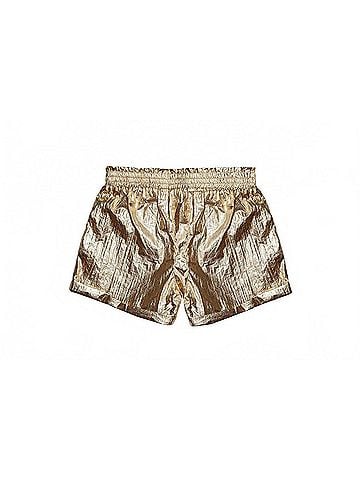 Mia Girl's Metallic Foiled Shorts (view 2)