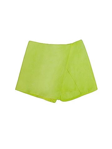 Mia Faux Suede Asymetrical Skort (view 1)