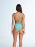 Capittana Green Kenya High Waist Bikini Bottom Size XS - photo 3