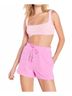 Lisa Todd Pink Flutter High Waist Short Size L - photo 2