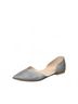 Antelope Gray Women's Thea Leather Pointed Toe Flat Size EU 37 - photo 3